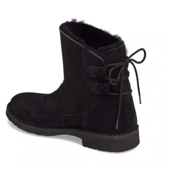 UGG Naiyah Lace Up Back Boots - Picture 3 of 7